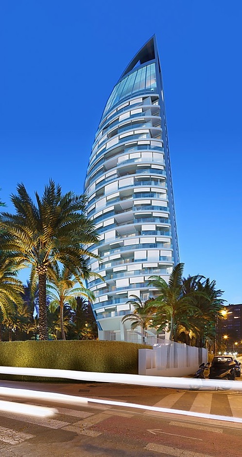 Benidorm tengerpart