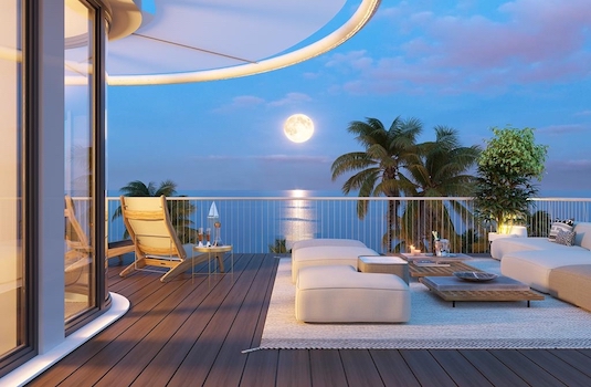 Penthouse terasz